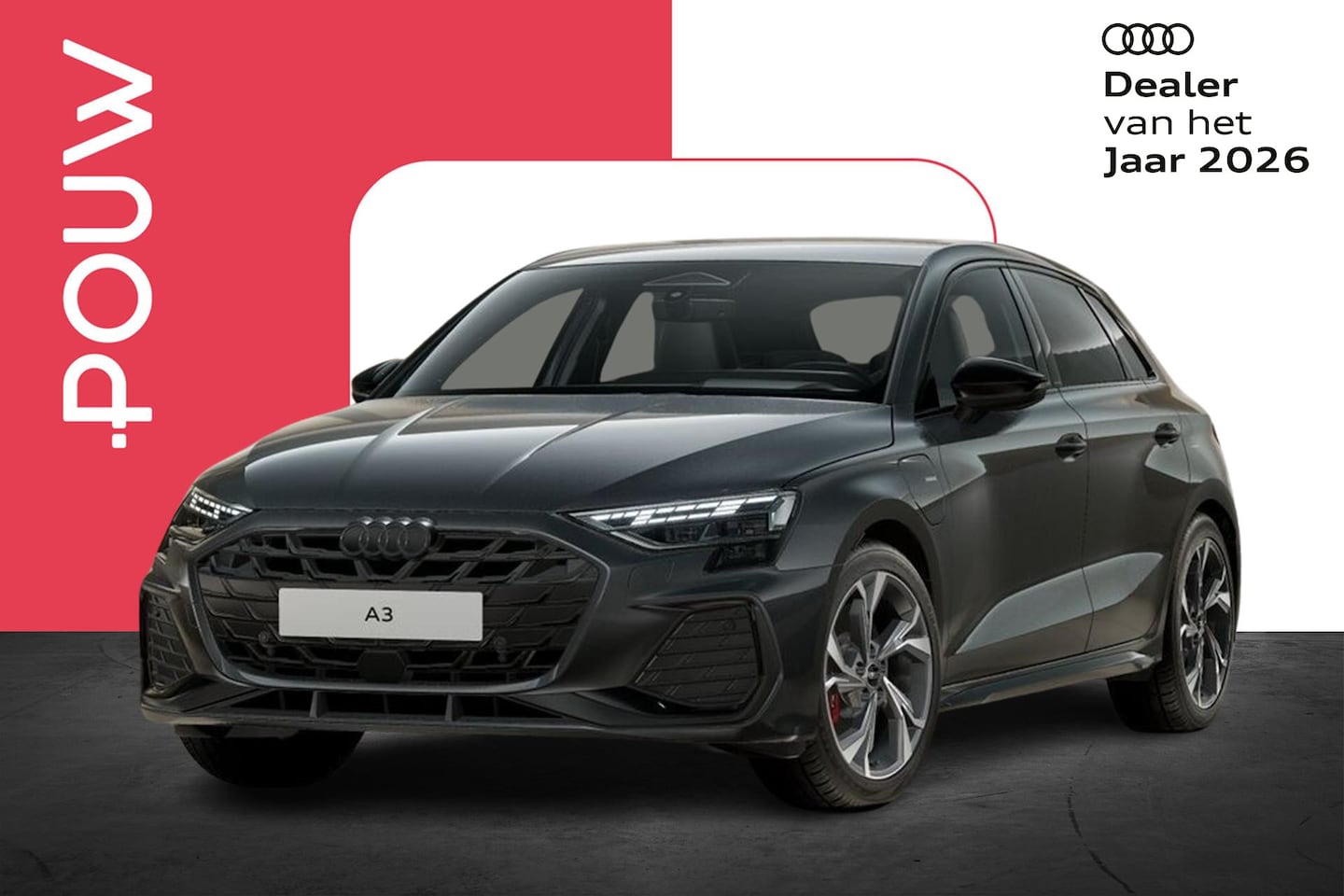 Audi A3 Sportback - 1.5 e-hybrid 272pk S Edition Competition | 18" Velgen | Panoramadak - AutoWereld.nl