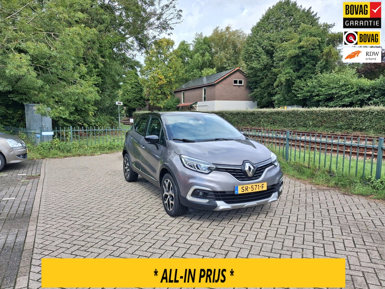 Renault Captur - 0.9 TCe Intens LED clima Navi pdc lage km ALLINPRIJS - AutoWereld.nl