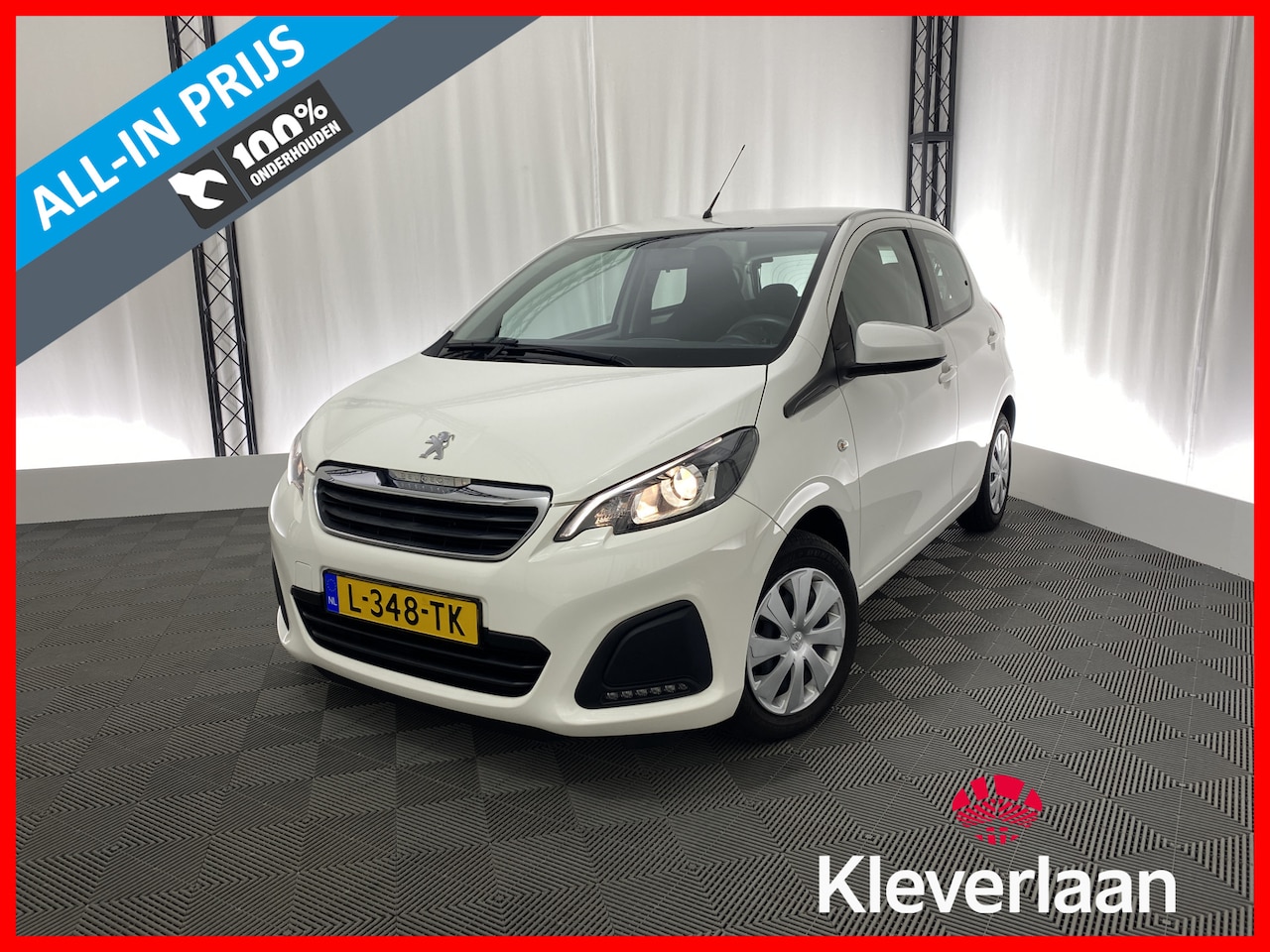 Peugeot 108 - 1.0 e-VTi Active | 5-deurs | Bluetooth | Stuurbekrachtiging | Airco | LED | DAB - AutoWereld.nl
