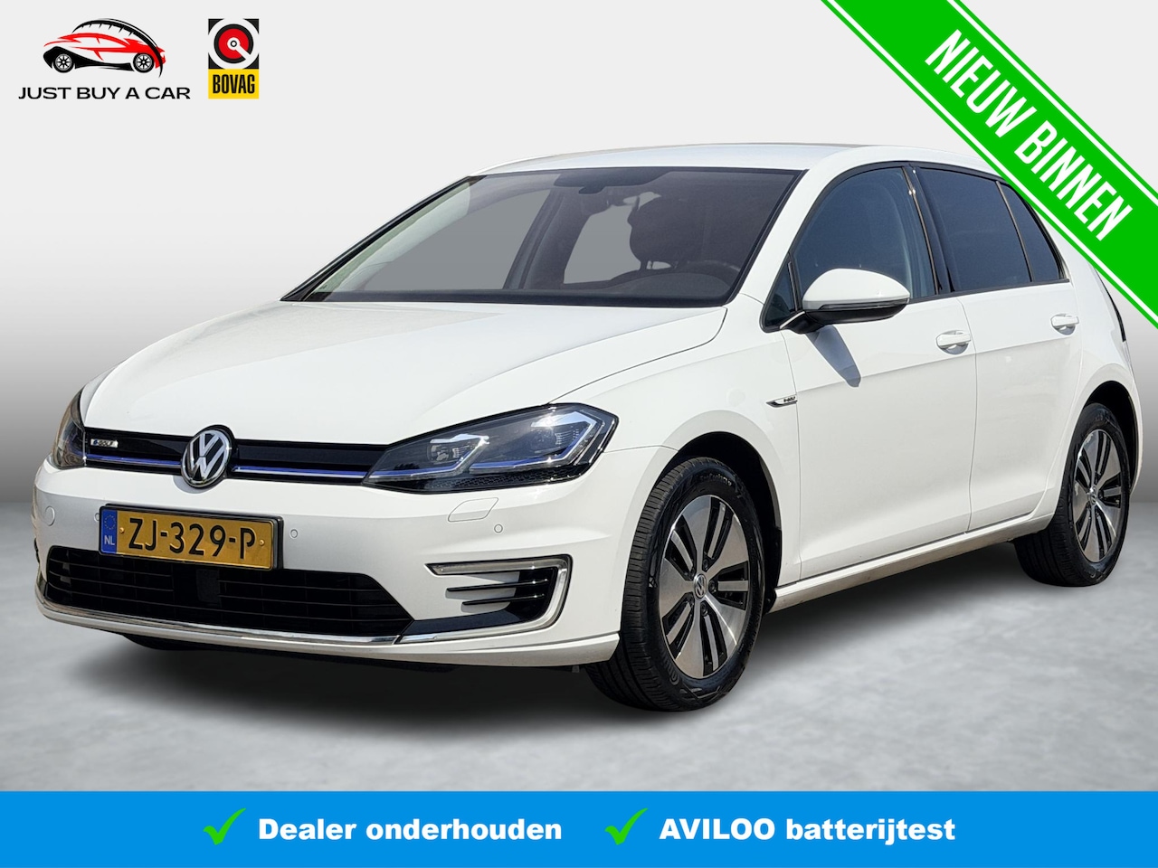 Volkswagen e-Golf - e-Golf SOH 88,8 % | Warmtepomp | Winter-Pakket | PDC | Virtual Cockpit | Camera | Full-LED - AutoWereld.nl