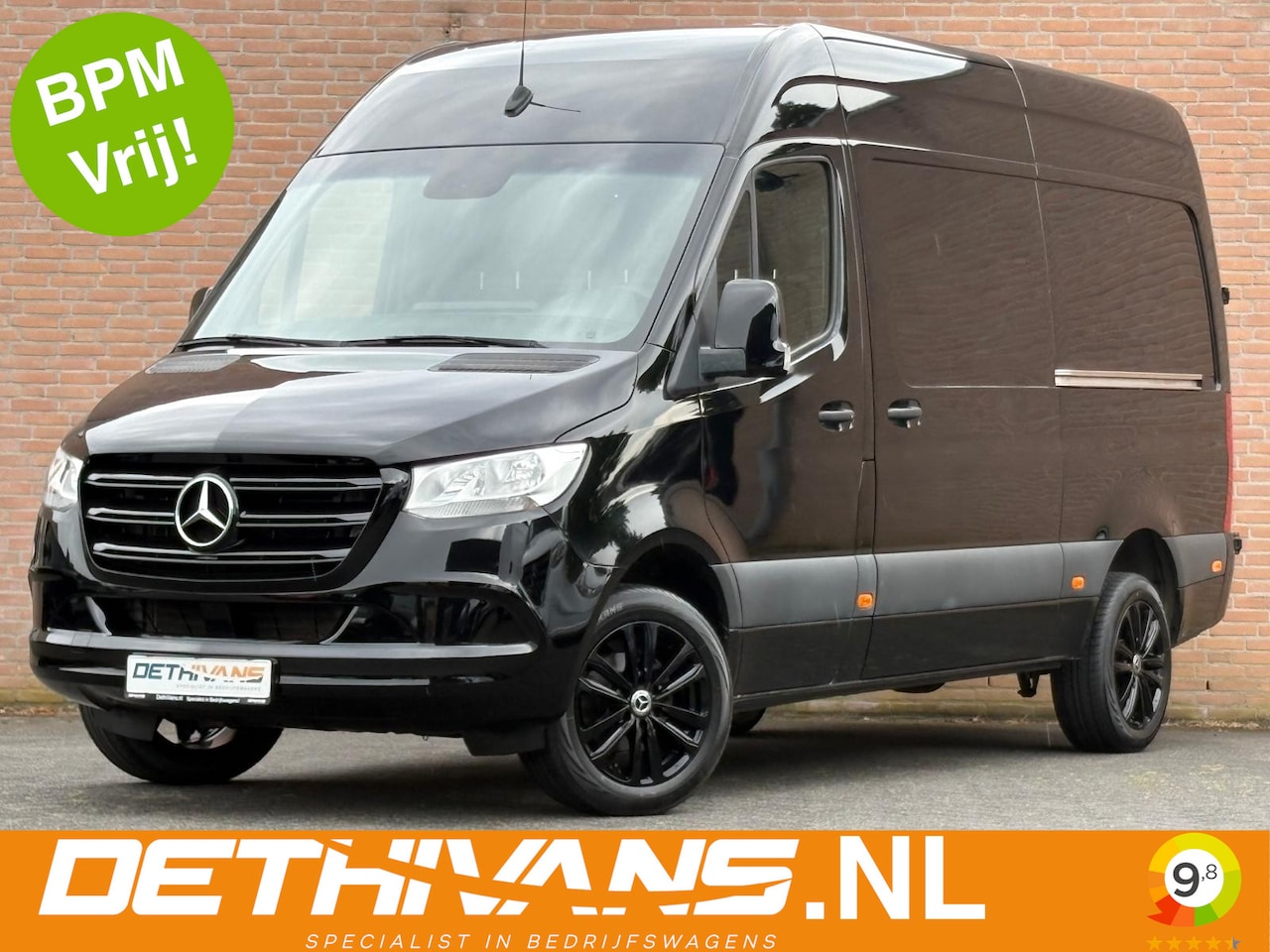 Mercedes-Benz Sprinter - 317CDI 170PK L2H2 3.500KG Trekhaak / Tachograaf / 2x Schuifdeur / Euro6 - AutoWereld.nl