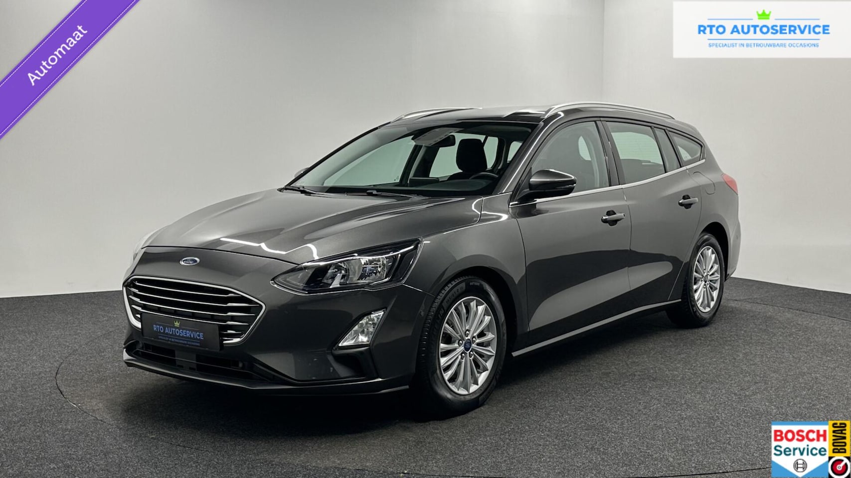 Ford Focus Wagon - 1.5 EcoBlue Business NAVI CARPLAY CRUISE ECC STOEL/STUUR VERWARMING. - AutoWereld.nl