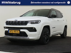 Jeep Compass - 4xe 240PK Plug-in Hybrid Electric S Stoel en stuurverwarming | Parkeerhulp | Leder | Camer