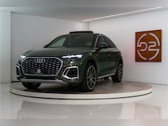 Audi Q5 Sportback - 55 TFSI e S Line 367PK | District Green | Pano | Virtual | 21'' | SQ5 Sierstukken | 12 MND