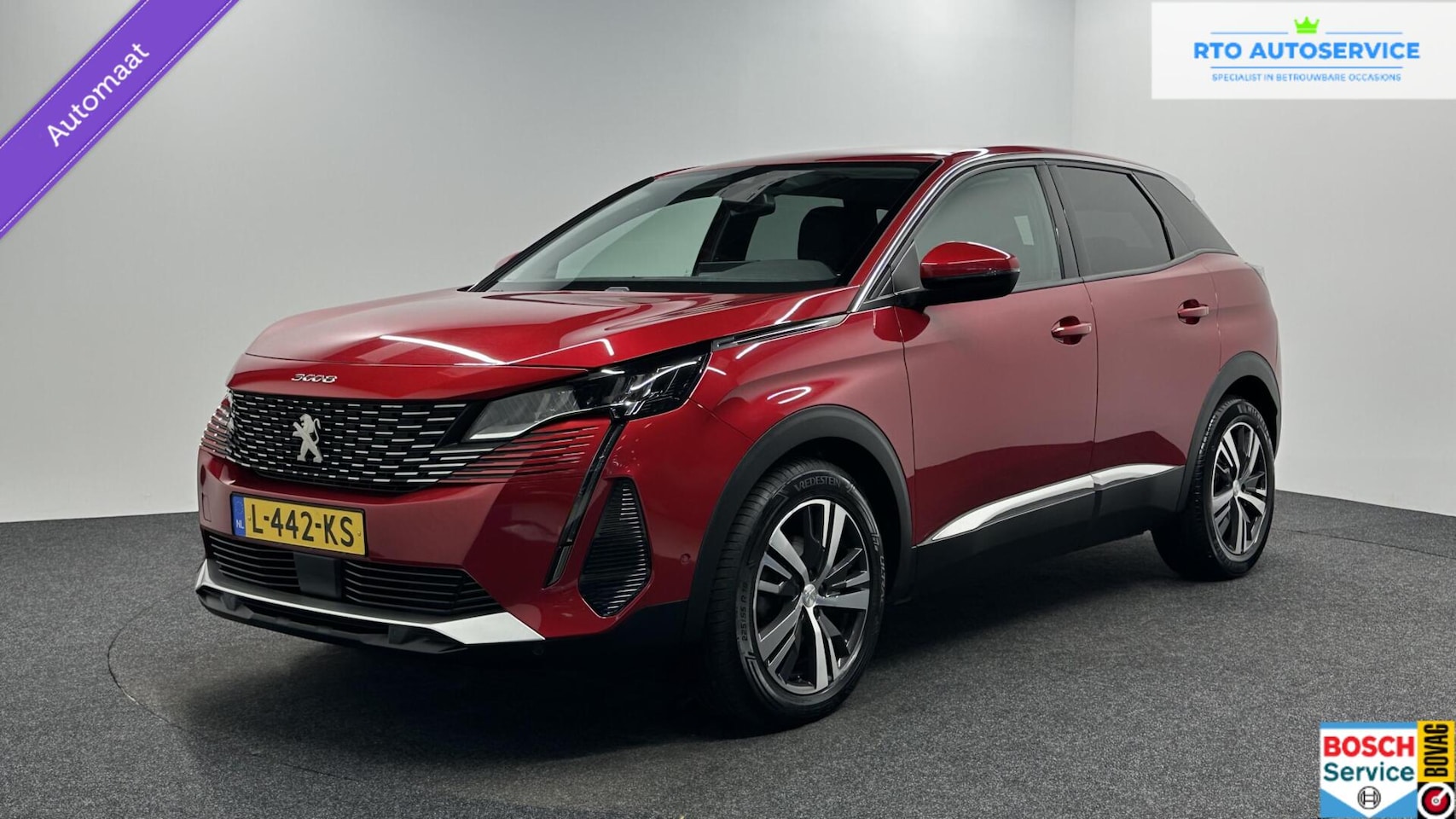 Peugeot 3008 - 1.2 PureTech Allure TREKHAAK NAVI CARPLAY LM CRUISE ECC. - AutoWereld.nl