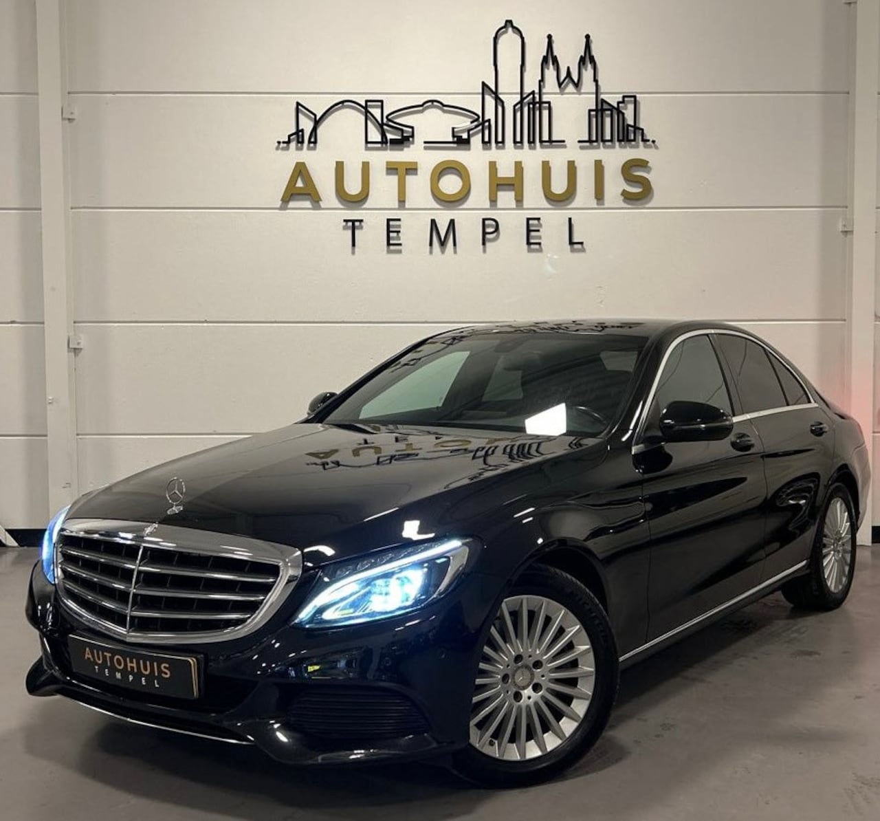 Mercedes-Benz C-klasse - 300 CDI HYBRID Prestige Automaat Cruise Leder Cruise Climate - AutoWereld.nl