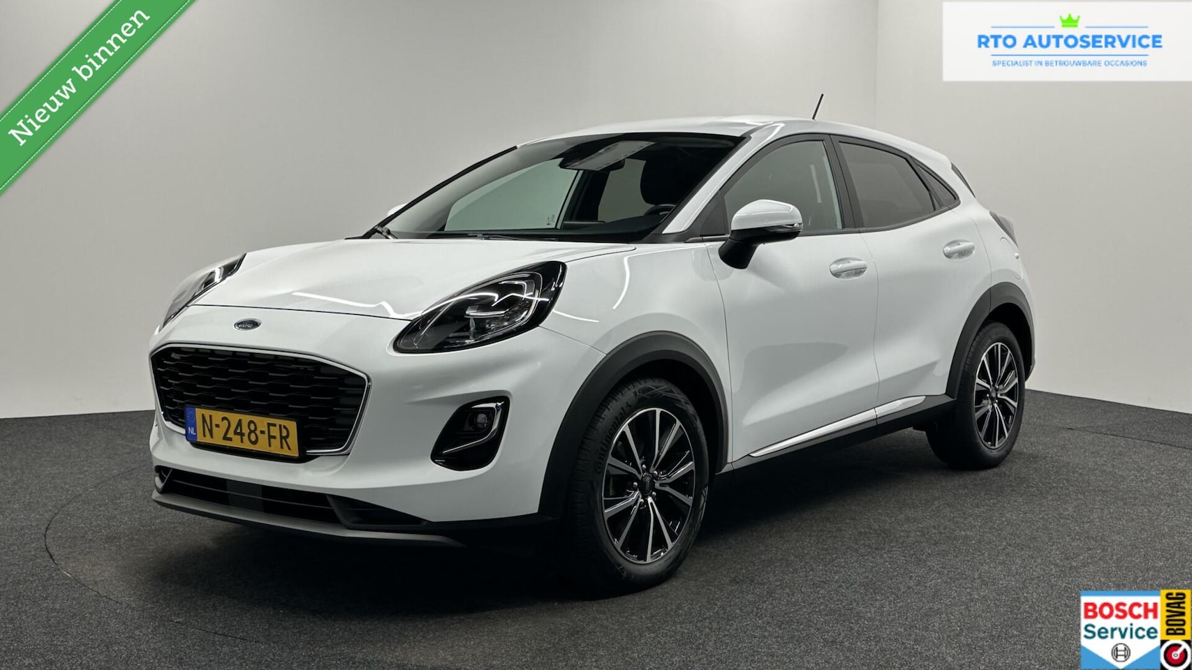 Ford Puma - 1.0 EcoBoost Hybrid Titanium CRUISE NAVI CARPLAY LM. - AutoWereld.nl