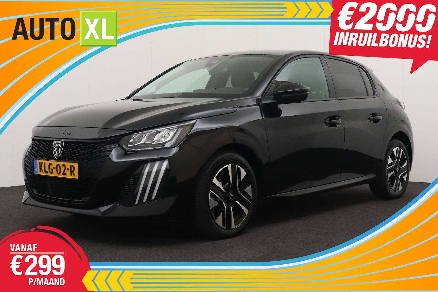 Peugeot 208 - 1.2T 101 PK Allure Half-Leder Carplay Privacy Glas  LED - AutoWereld.nl