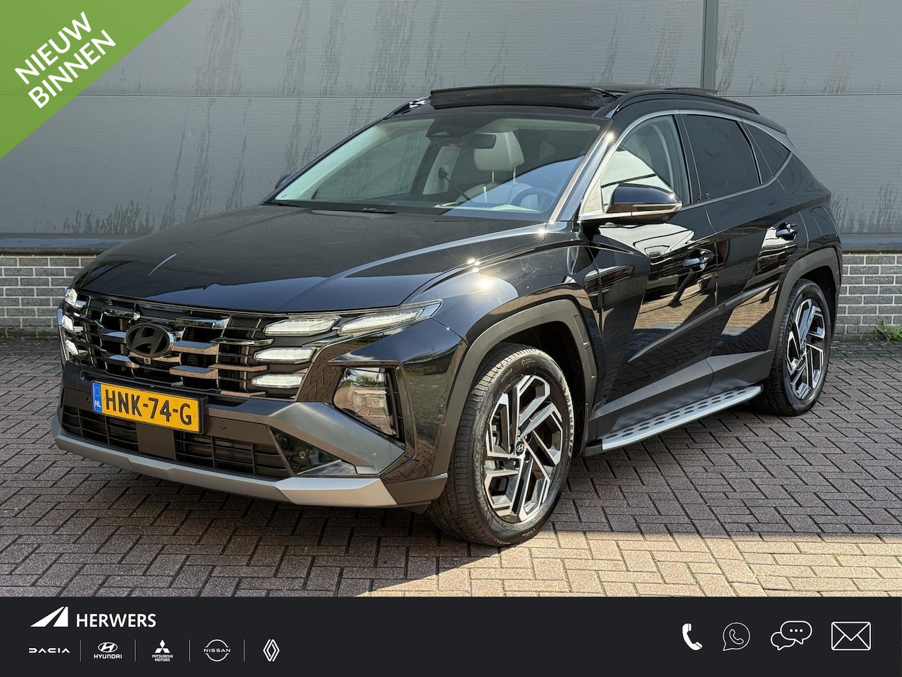 Hyundai Tucson - 1.6 T-GDI PHEV Premium Sky 4WD / Eerste Eigenaar / Schuif Kantel Dak / Trekhaak / Elektris - AutoWereld.nl