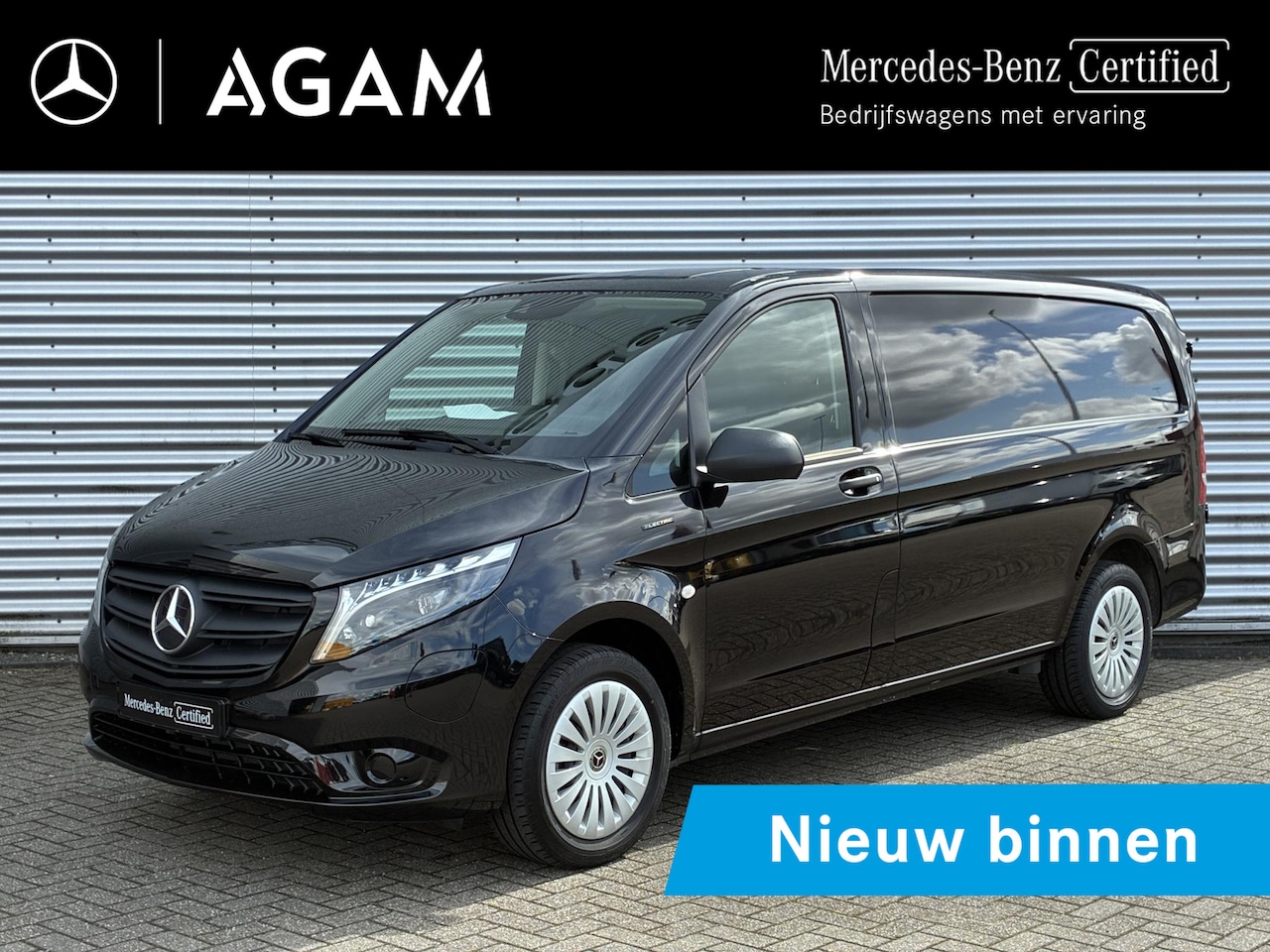 Mercedes-Benz eVito - L2 66kWh | Leer | Navigatie | Led | Camera | Apple Carplay | Snelladen | WltP 261km - AutoWereld.nl