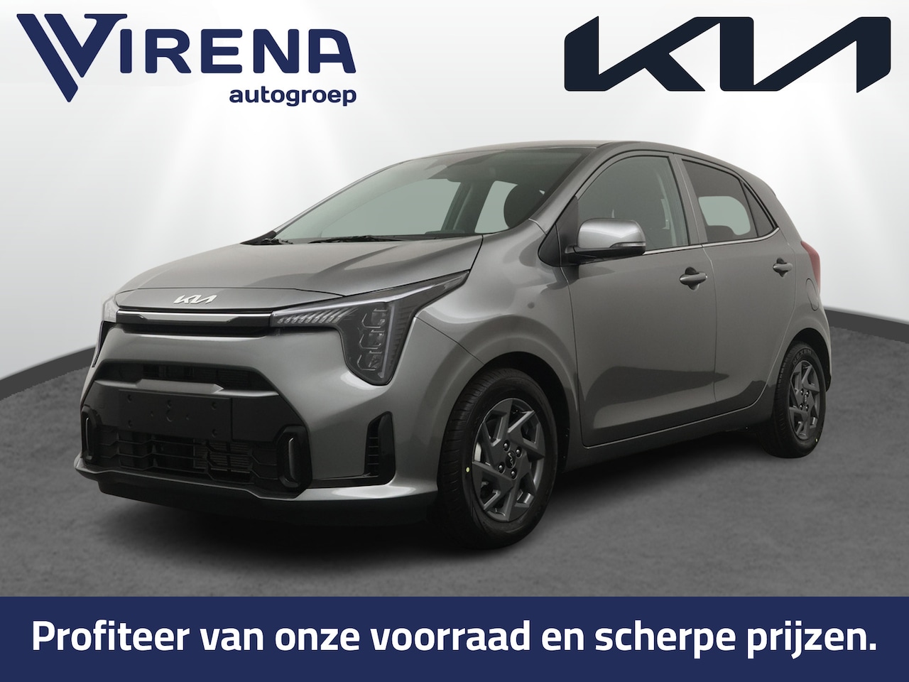 Kia Picanto - 1.0 GDi DynamicPlusLine - Prijs incl. inruilpremie - Achteruitrijcamera - Navigatie - Appl - AutoWereld.nl