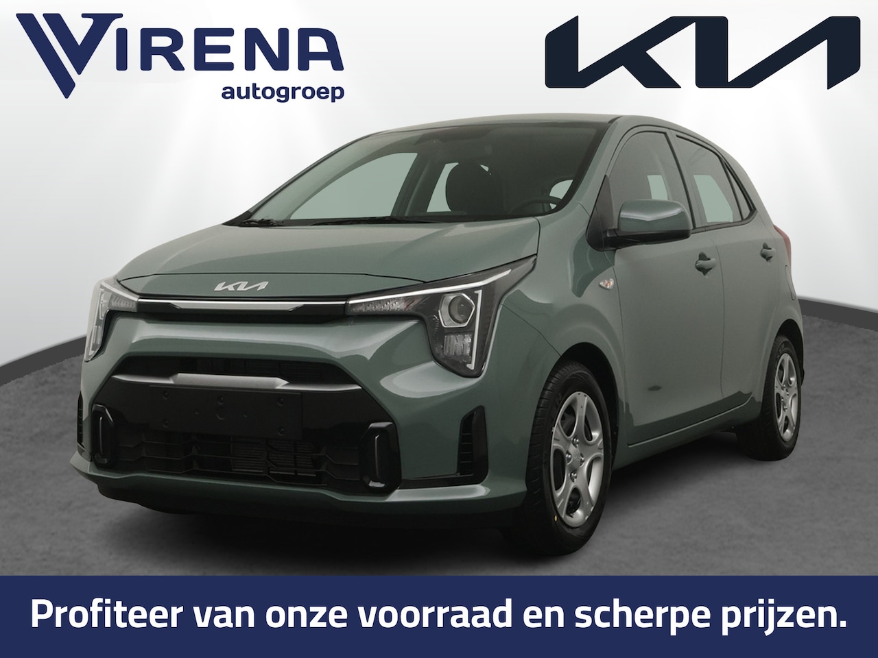 Kia Picanto - 1.0 DPI DynamicLine - Prijs incl. inruilpremie - Navigatie - Cruise Control - Airco - Came - AutoWereld.nl