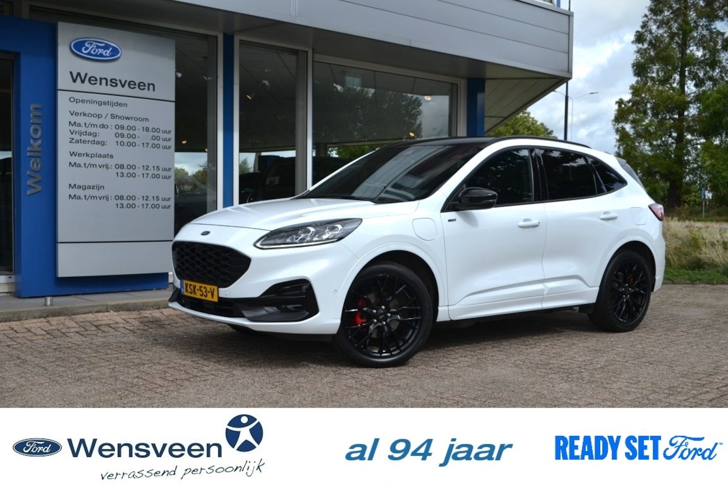 Ford Kuga - 2.5 PHEV e-CVT 225pk ST-Line X | black pack, driver assistance pack, trekhaak - AutoWereld.nl