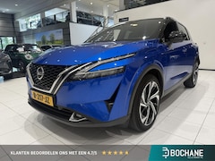 Nissan Qashqai - 1.3 MHEV Xtronic Tekna Plus | Trekhaak | Leder | Panoramadak | Stoelverwarming |