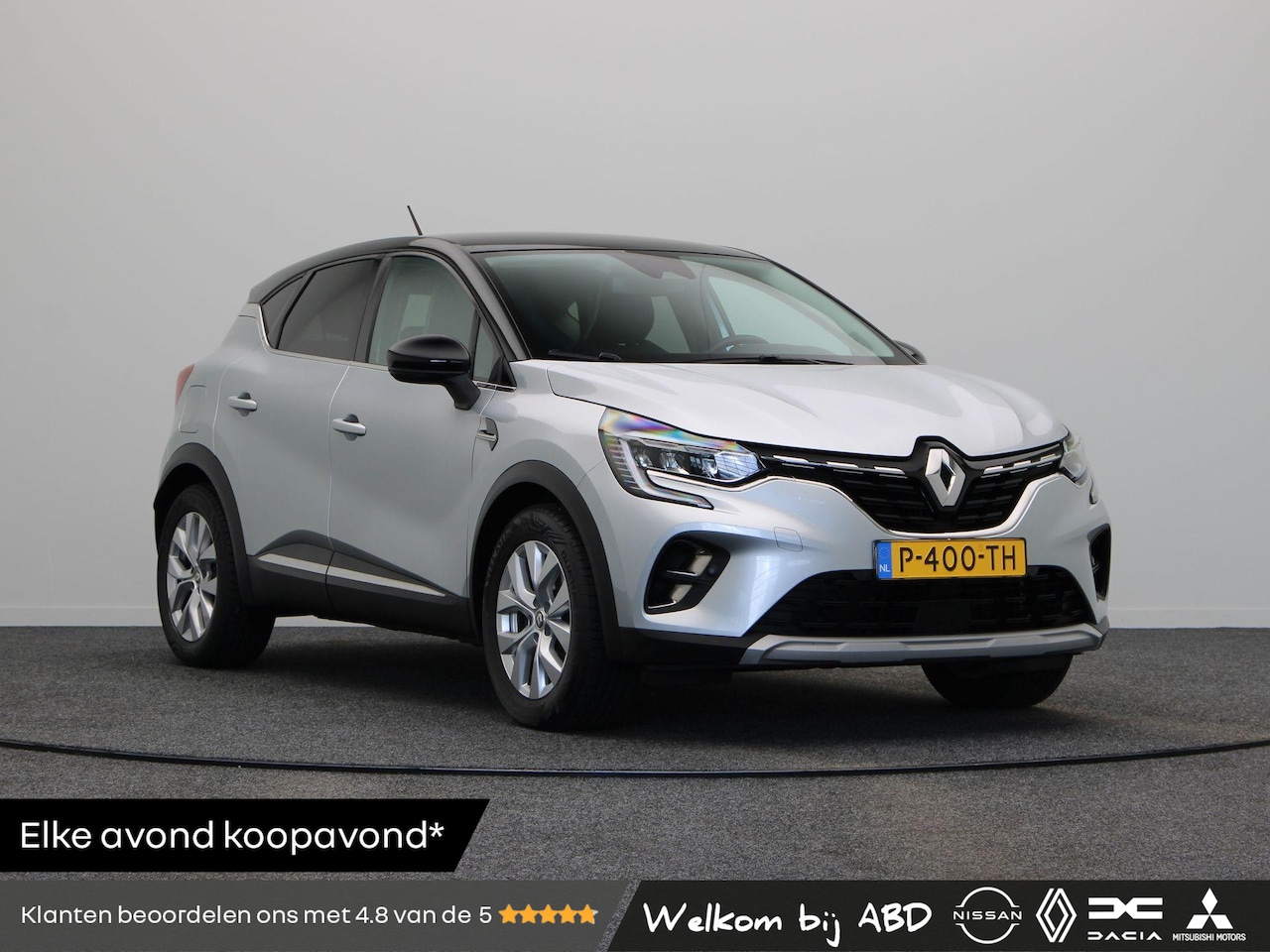 Renault Captur - 1.6 E-Tech Hybrid 145 Intens | Trekhaak | Achteruitrijcamera | Cruise control | Navigatie - AutoWereld.nl