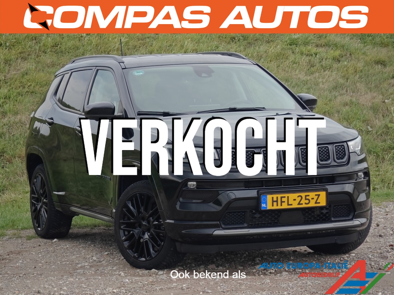 Jeep Compass - 4xe 240pk Plug-in Hybrid Electric S | Leder - AutoWereld.nl