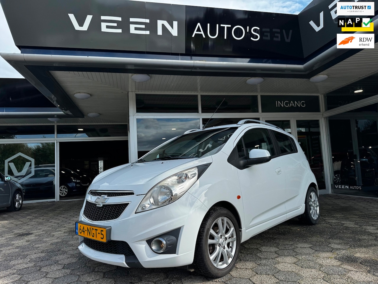 Chevrolet Spark - 1.2 16V LT Clima Lichtmetaal NAP! - AutoWereld.nl