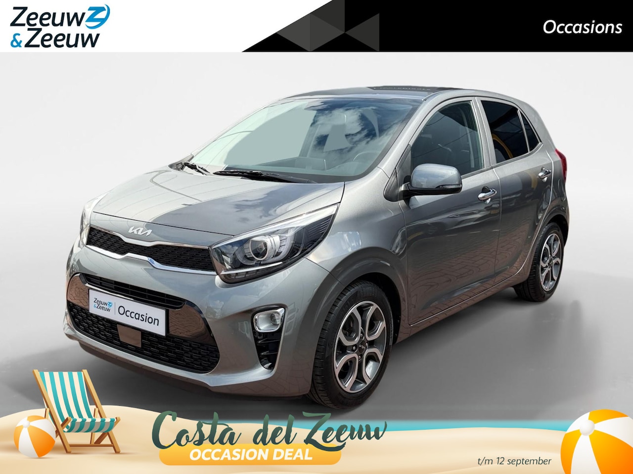 Kia Picanto - 1.0 DPi DynamicPlusLine | Zeer compleet | Navigatie | Apple CarPlay & Android Auto | Licht - AutoWereld.nl