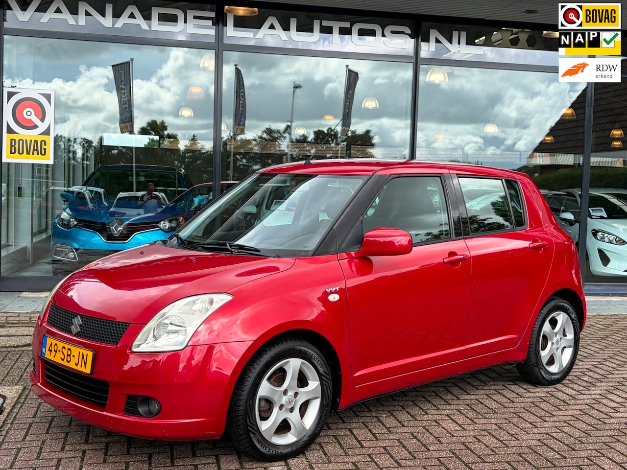 Suzuki Swift - 1.5 Exclusive 5Drs Airco Elek. Pakket LM-Velgen NL-Auto NAP Dealeronderhouden! - AutoWereld.nl