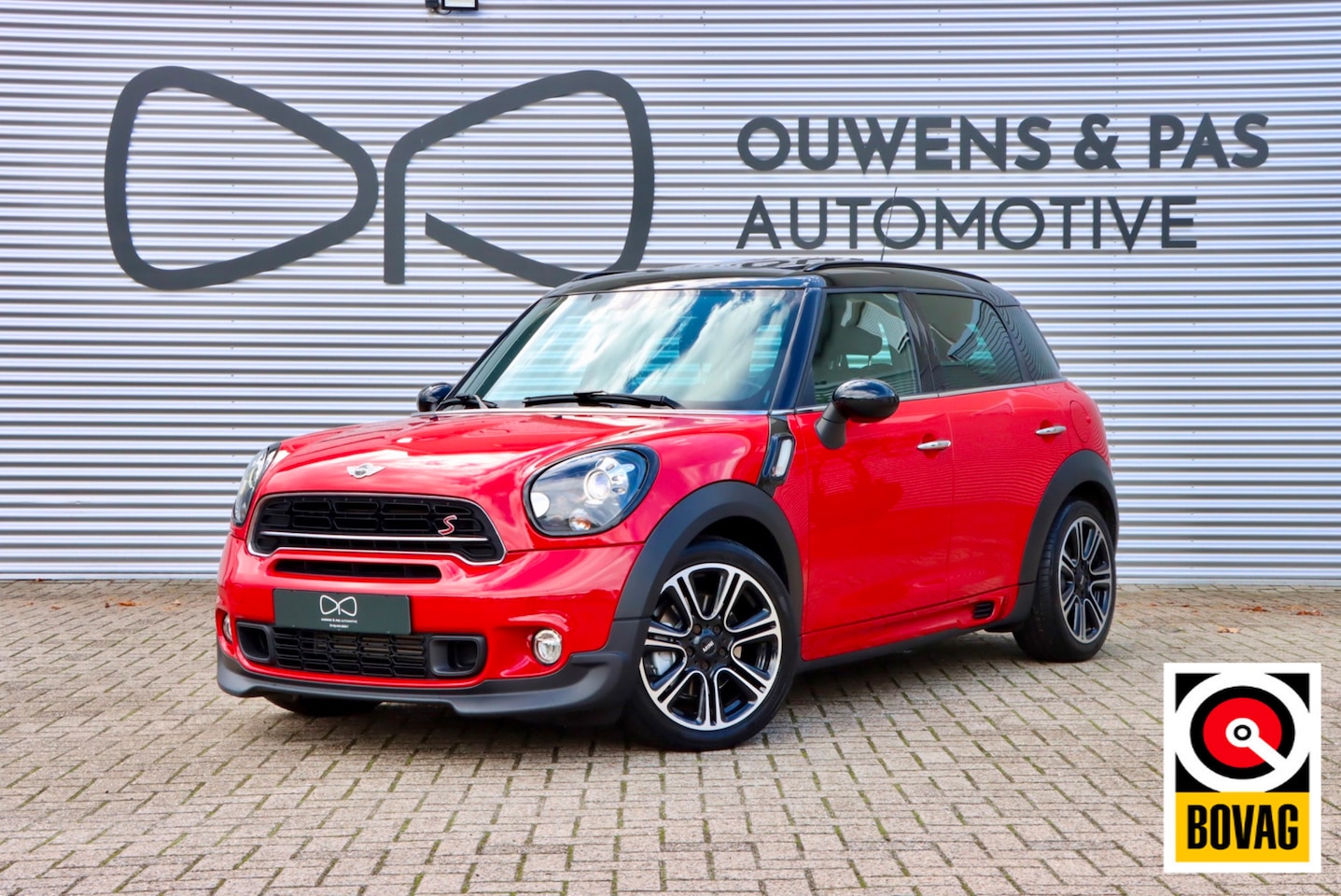 MINI Countryman - 1.6 Cooper S JCW | PANORAMA | XENON | LEER | 2E EIGENAAR - AutoWereld.nl