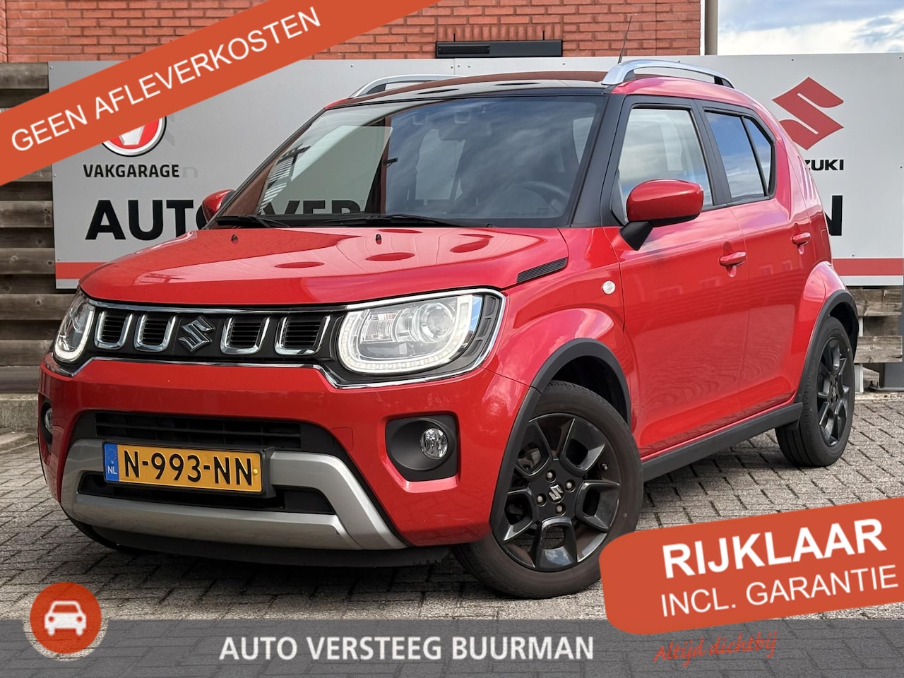 Suzuki Ignis - 1.2 Smart Hybrid Select Achteruitrijcamera, Stoelverwarming, Airco, Bluetooth - AutoWereld.nl