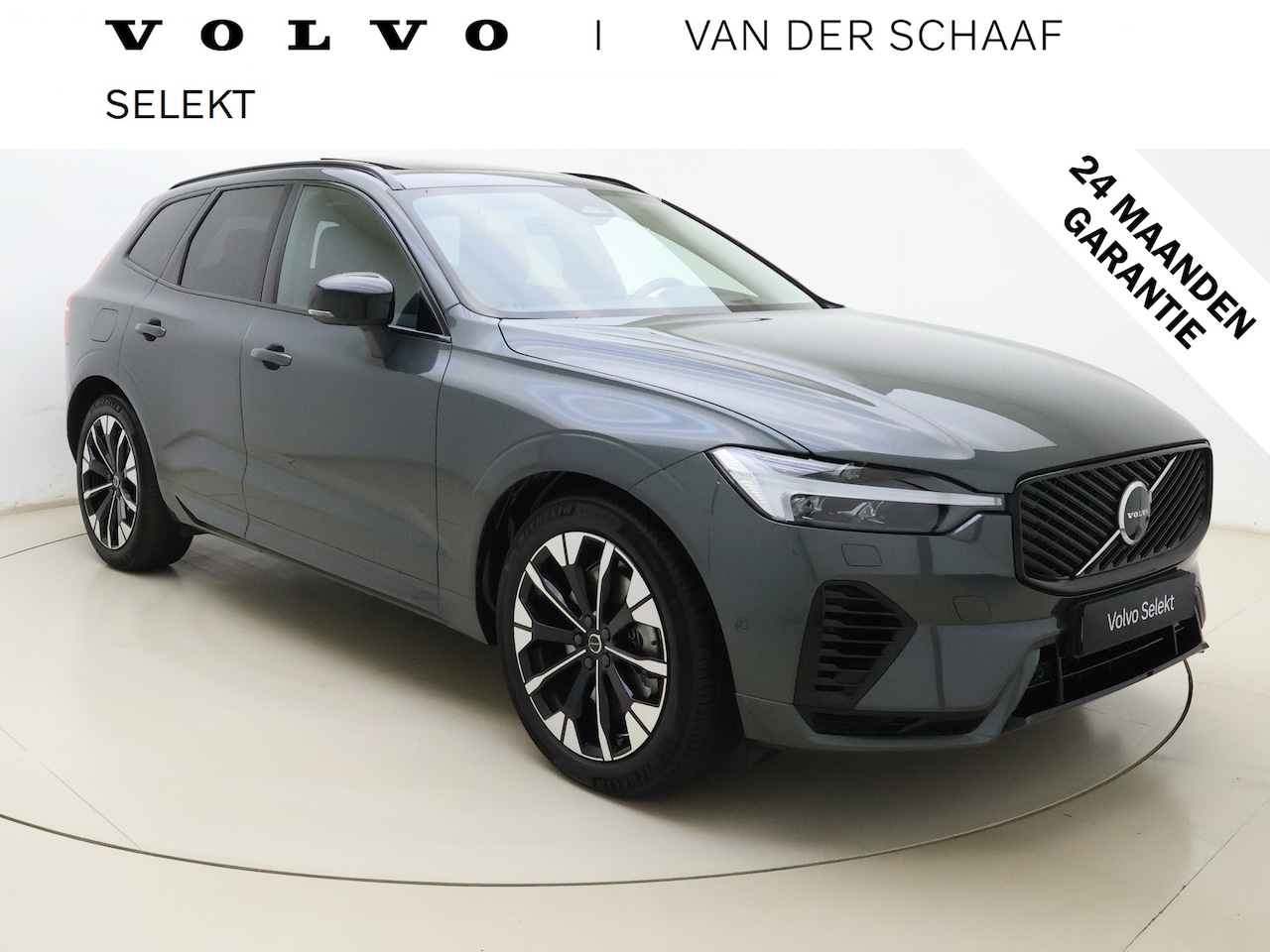 Volvo XC60 - T6 350pk AWD Ultra Dark / Luchtvering / Trekhaak / Head-Up / 360 Camera / 20'' / Full-LED - AutoWereld.nl