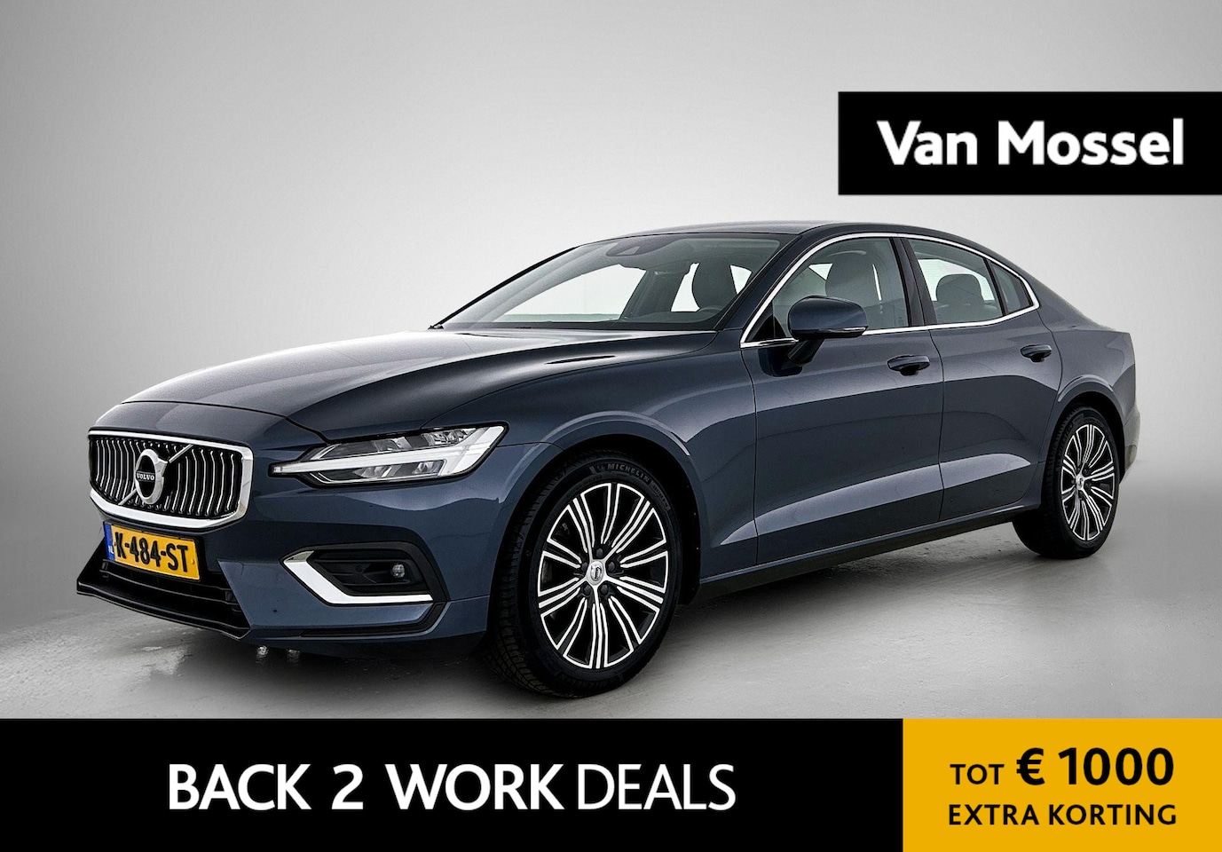 Volvo S60 - 2.0 B3 Inscription | ACHTERUITRIJCAMERA | STOELVERWARMING | STUURVERWARMING | LEDEREN BEKL - AutoWereld.nl