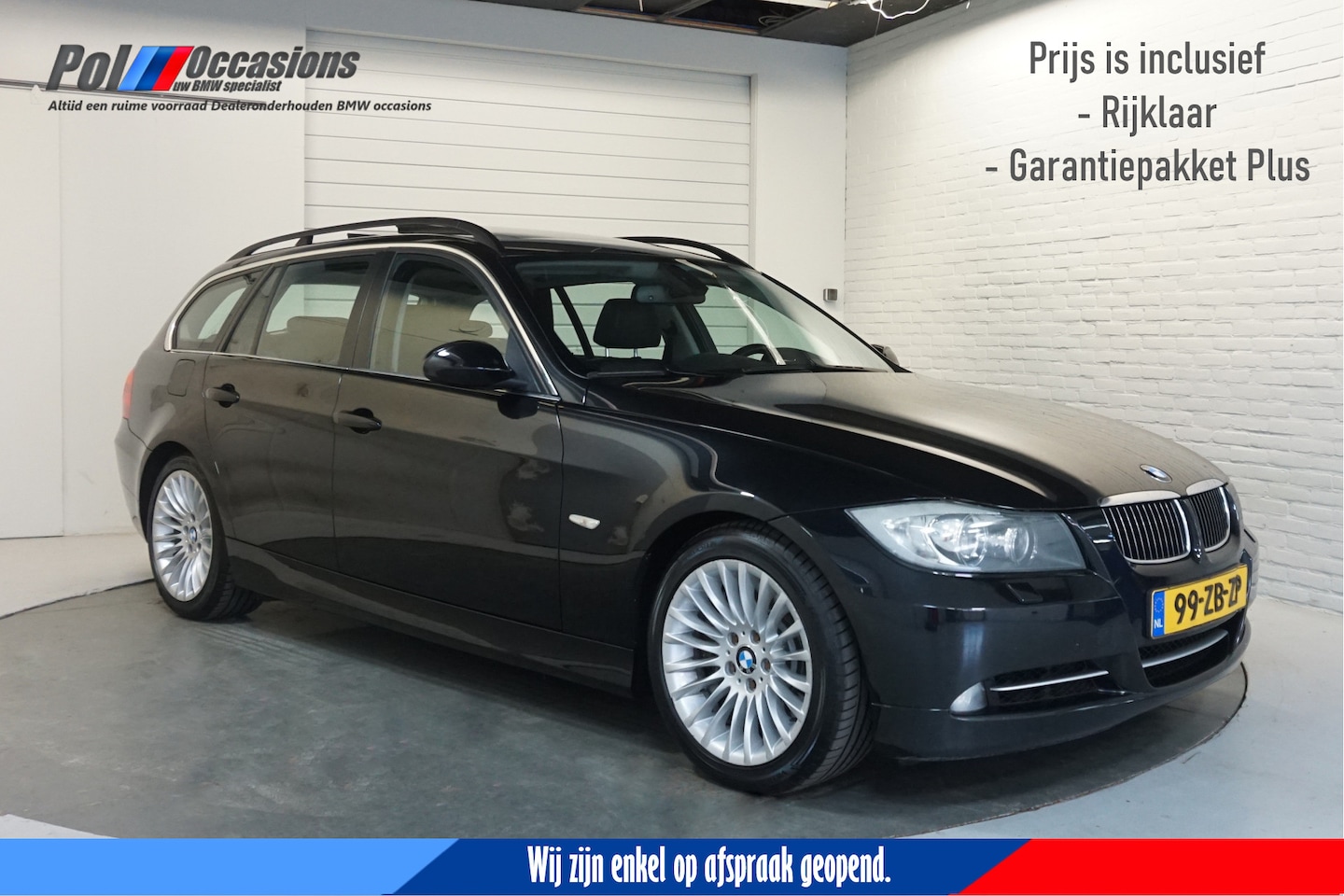 BMW 3-serie Touring - 335i High Exec Automaat | Sportinterieur | Leder | Panorama | NL - AutoWereld.nl