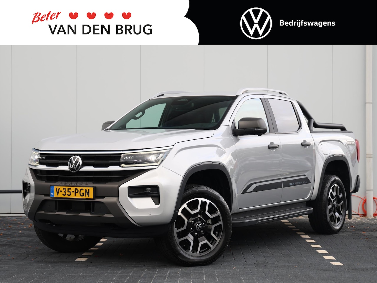 Volkswagen Amarok - 3.0 TDI 4Motion Pan Americana | Elektrische rollcover | Trekhaak | 360 Camera | Harman Kar - AutoWereld.nl