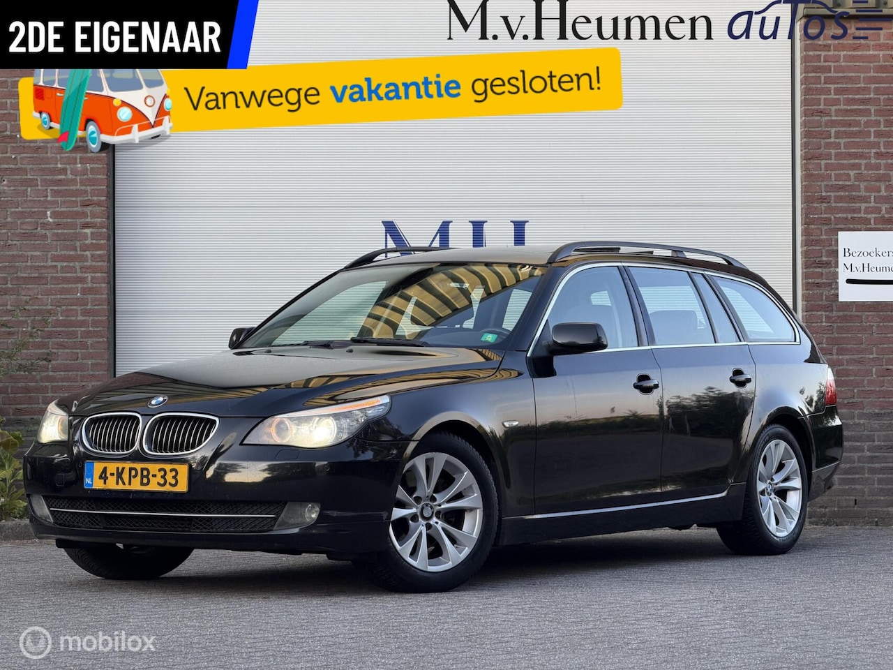 BMW 5-serie Touring - 520d Panoramadak Nappa Leder Luxe stoelen - AutoWereld.nl