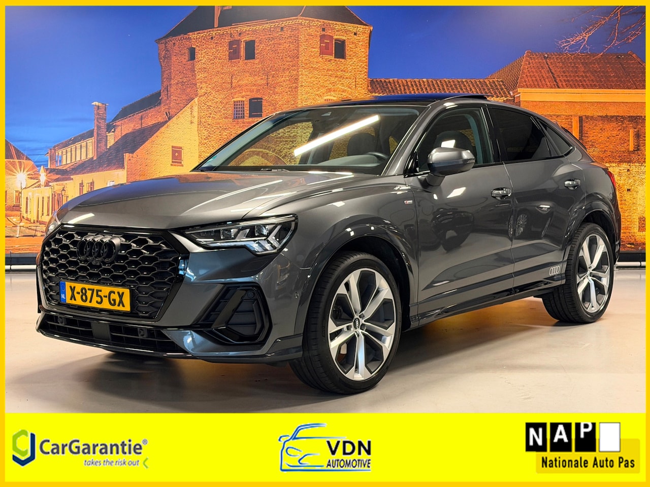 Audi Q3 Sportback - 35 TFSi S-Edition Automaat Panodak B&O Camera Carplay - AutoWereld.nl