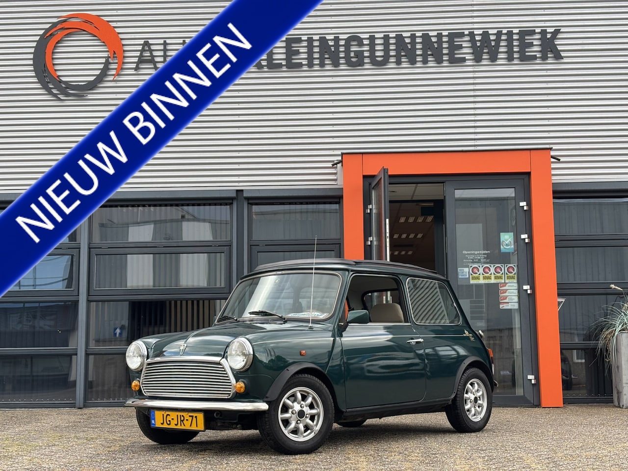 Rover Mini - 1.3 British Open / Nederlandse Auto / Open Dak / APK Bij Aflevering / - AutoWereld.nl