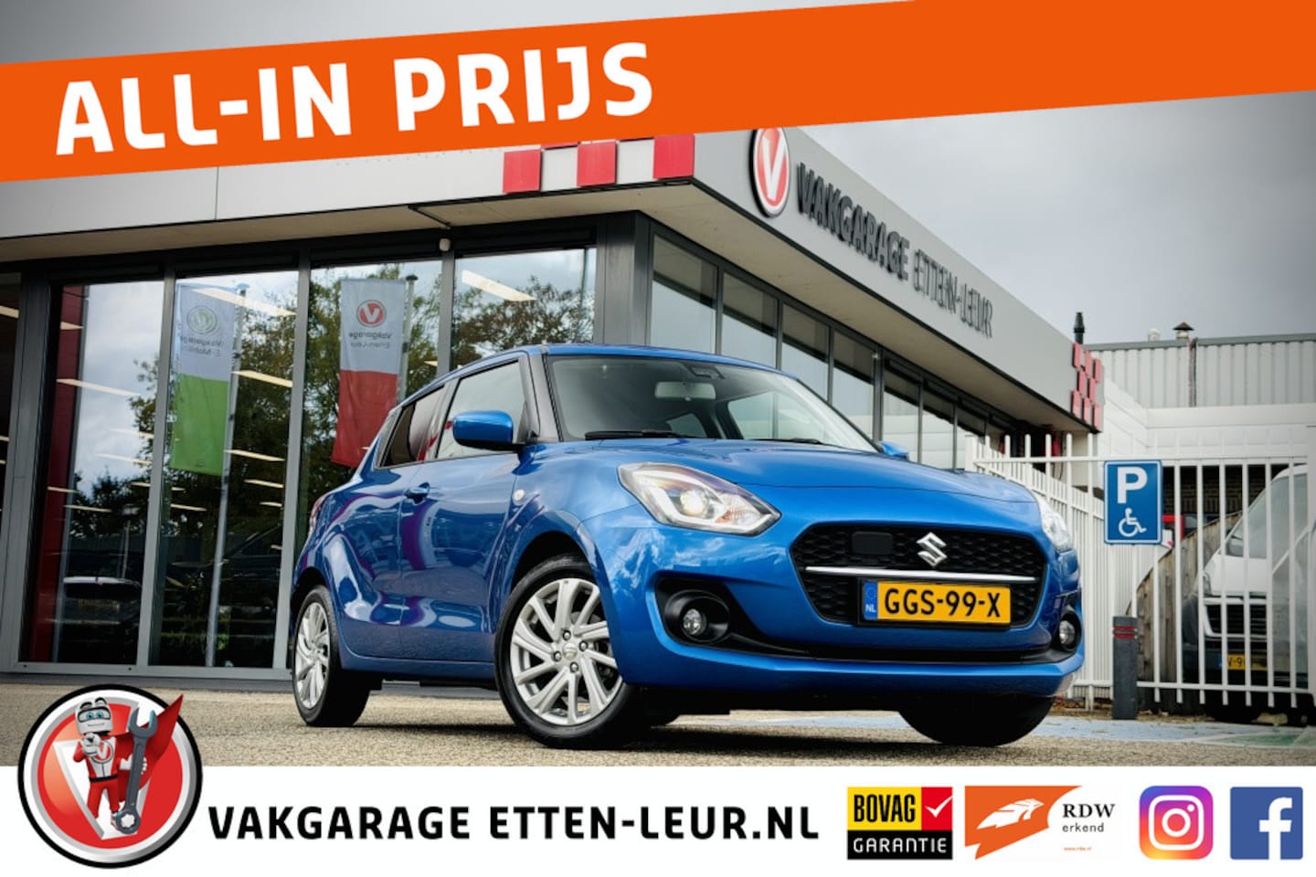 Suzuki Swift - 1.2 Select Smart hybrid | ADAPTIEVE CRUISE | CAMERA | STOELVERW. - AutoWereld.nl