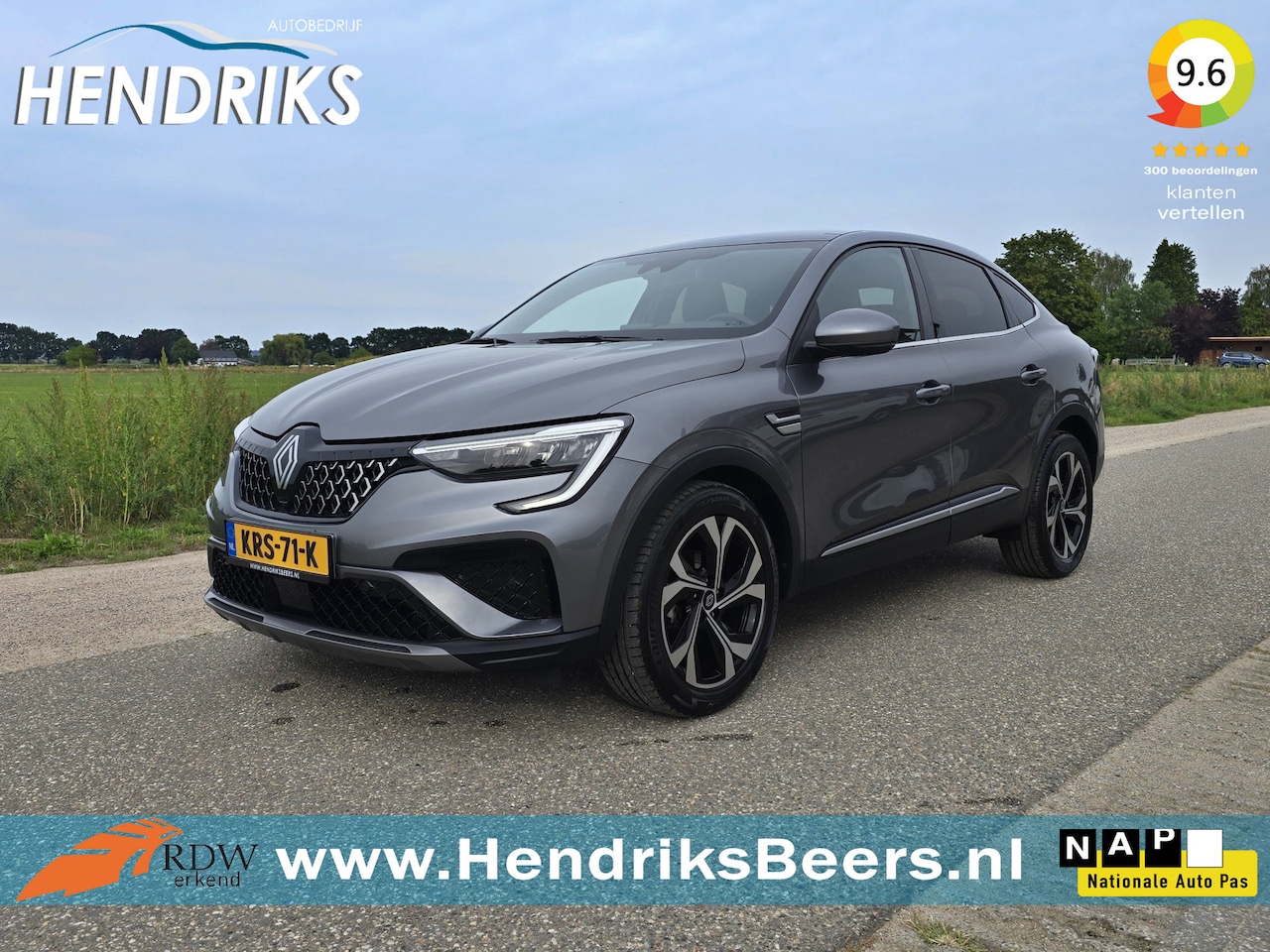 Renault Arkana - 1.3 TCe - 140 Pk - AUTOMAAT - Panoramadak - ParkeerCamera - AutoWereld.nl