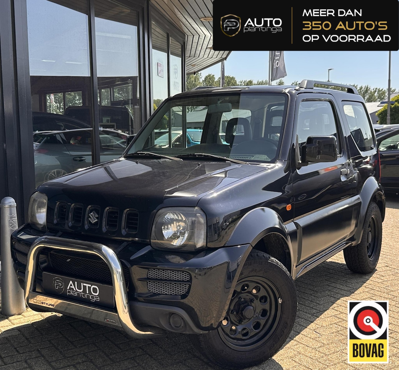 Suzuki Jimny - 1.3 JLX | 4WD | ZEER NETTE STAAT | NL AUTO | Afneembare Trekhaak | Bullbar | APK tot 12-03 - AutoWereld.nl