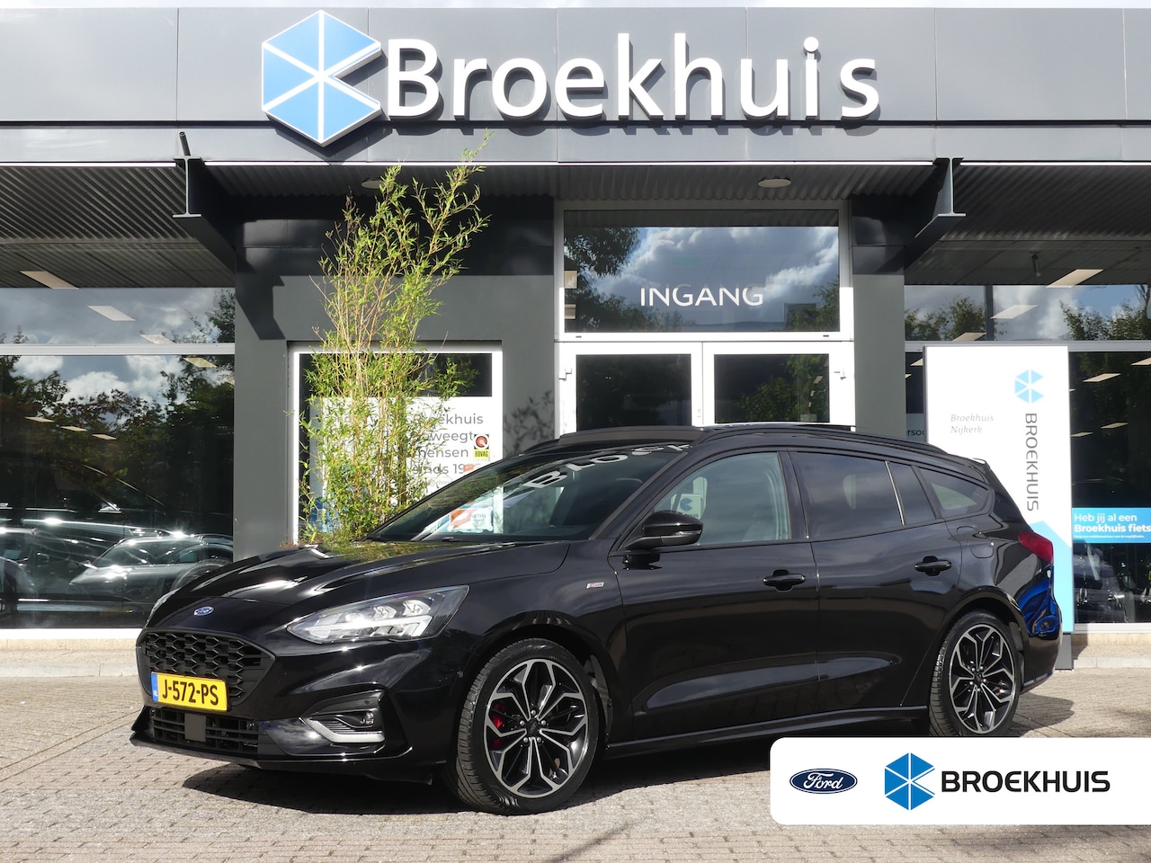 Ford Focus Wagon - 1.0 EcoBoost Hybrid ST Line X Business | PANORAMADAK | ADAPTIVE CRUISE | DODEHOEKDETECTIE - AutoWereld.nl