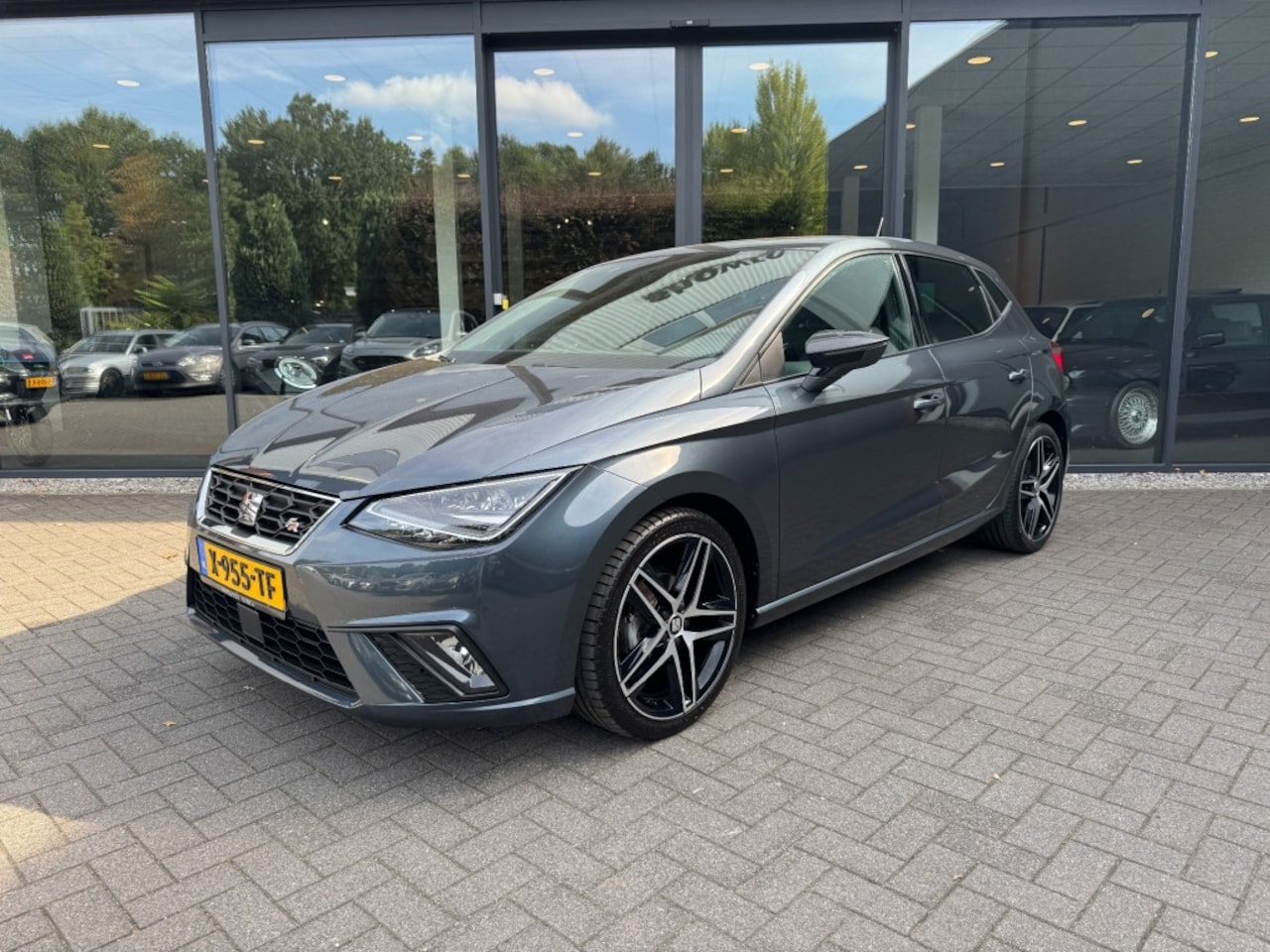 SEAT Ibiza - 1.0 TSI FR 1.0 TSI FR, HalfLeer Alcantara,Led,Adapt Cruise,Clima,18Inch,Pdc - AutoWereld.nl