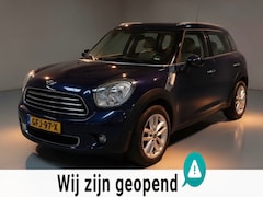 MINI Countryman - 1.6 One Pepper-leer-airco-elek ramen-1 jaar apk