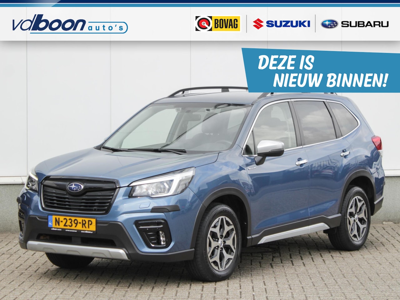 Subaru Forester - 2.0i e-BOXER Luxury | Navi | Camera | Trekhaak - AutoWereld.nl