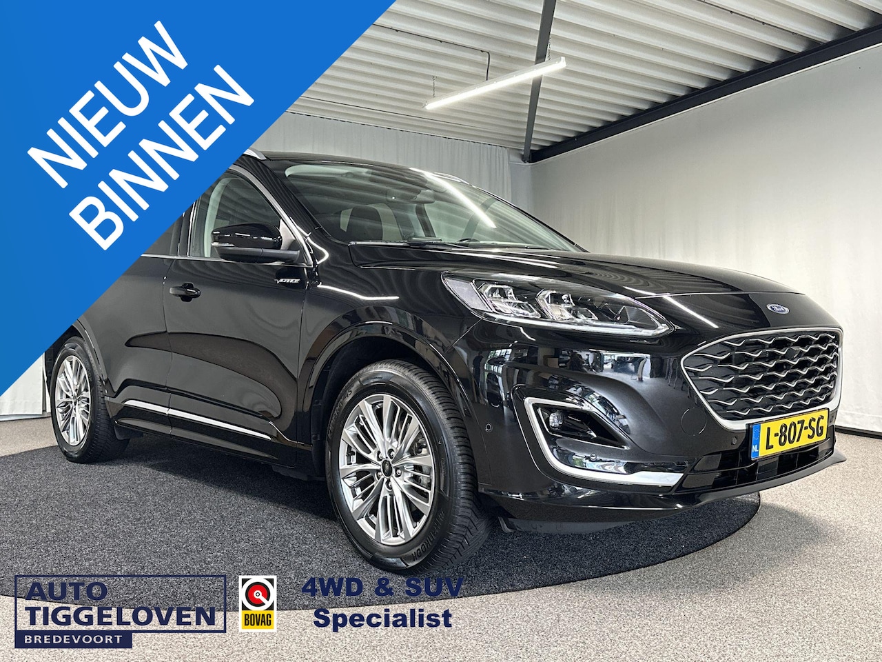 Ford Kuga - 2.5 PHEV Vignale Automaat | Leder | Pano | SOH 83.5% - AutoWereld.nl