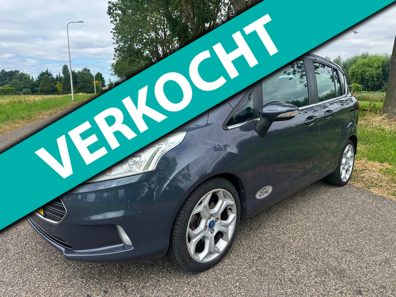 Ford B-Max - 1.0 EcoBoost Titanium|half leder|stoelverwarming - AutoWereld.nl