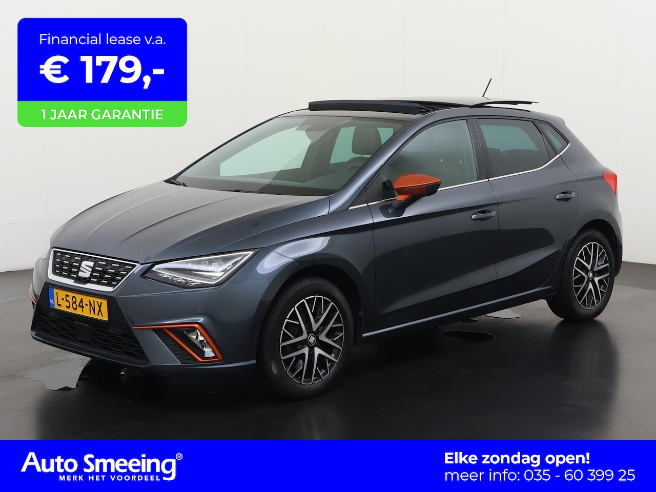 SEAT Ibiza - 1.0 MPI Beats-Audio | Schuifdak | Trekhaak | Digital Cockpit | Camera | Navigatie | Zondag - AutoWereld.nl