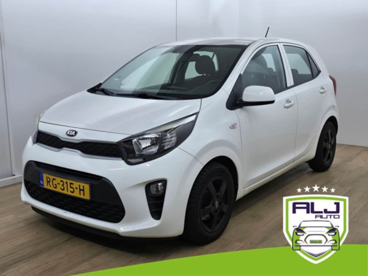 Kia Picanto - 1.0 Leuke uitvoering met sportvelgen | Tweedehands Kia Picanto in wit | - AutoWereld.nl