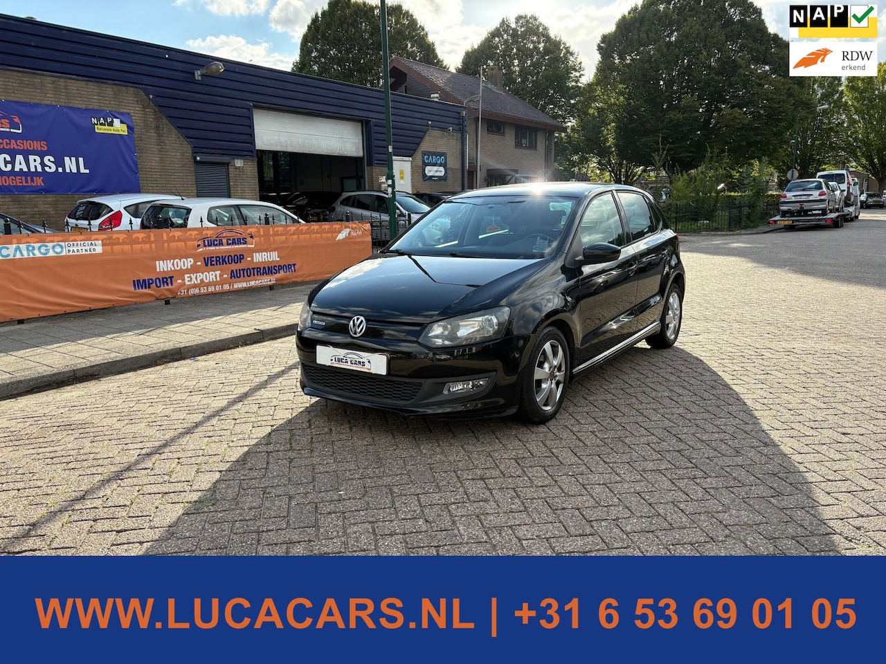Volkswagen Polo - 1.2 TDI BlueMotion Comfortline Airco Navi 2X SLEUTEL + BOEKJES! - AutoWereld.nl