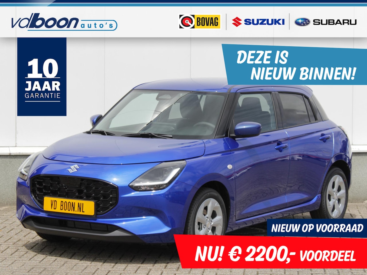 Suzuki Swift - 1.2 Select Smart Hybrid | € 2200,- DEALERKORTING! | Snel Rijden! - AutoWereld.nl