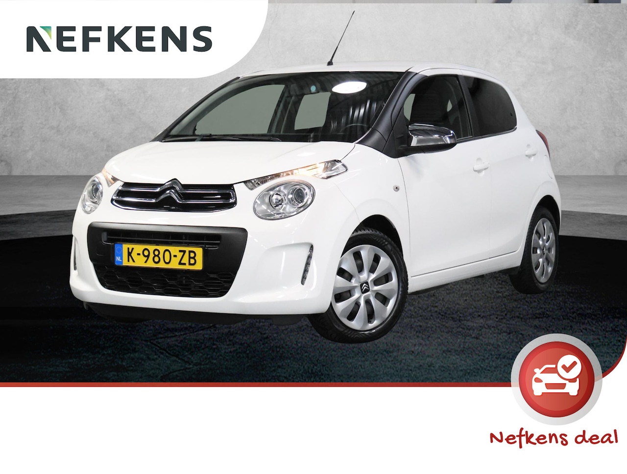 Citroën C1 - 1.0 VTi Feel | Airco | Bluetooth | LED | Privacy Glass | Start/Stop Systeem | Isofix | NL - AutoWereld.nl