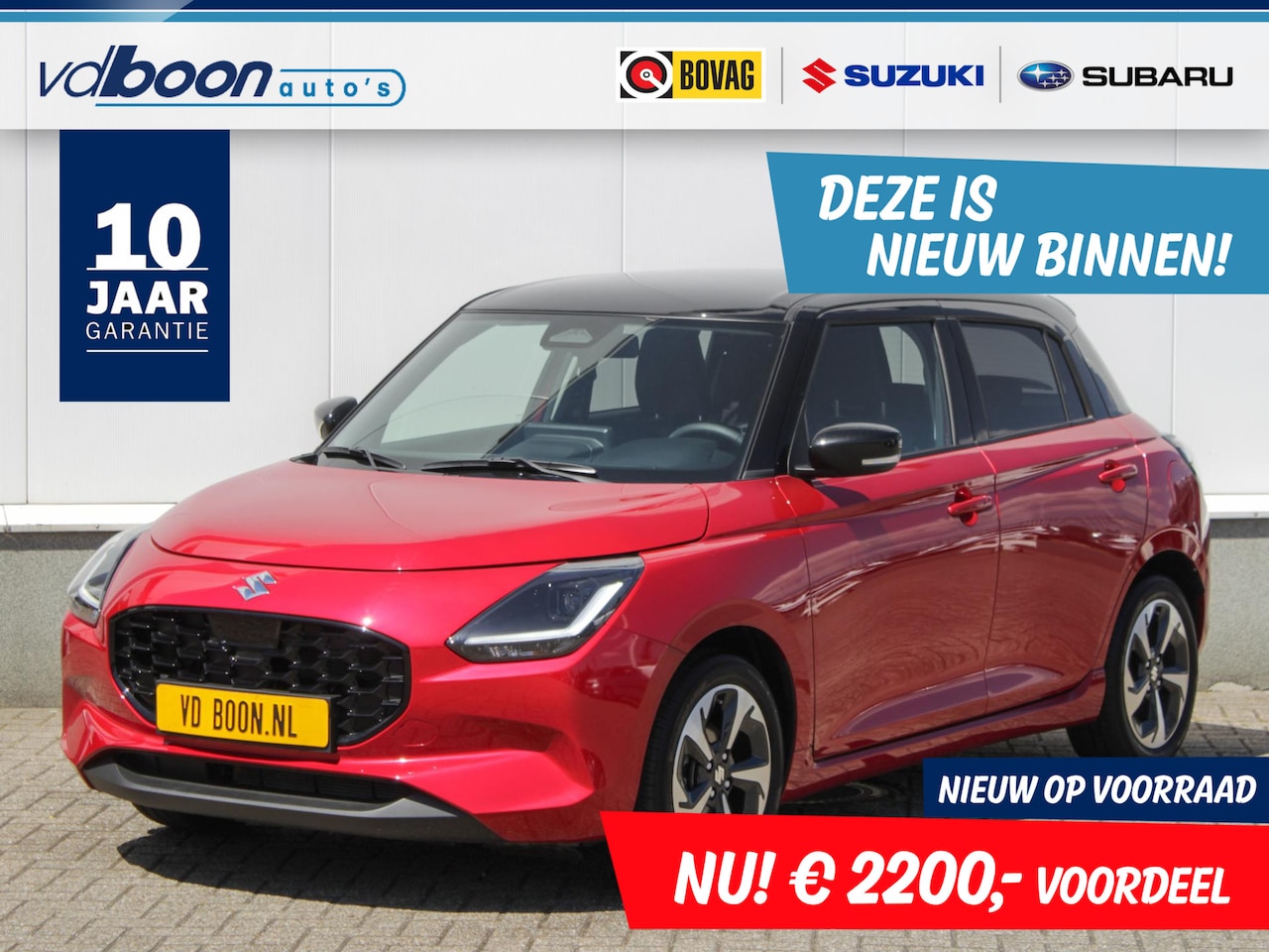 Suzuki Swift - 1.2 Style Smart Hybrid Automaat | € 2200,- DEALERKORTING! | Snel Rijden! - AutoWereld.nl