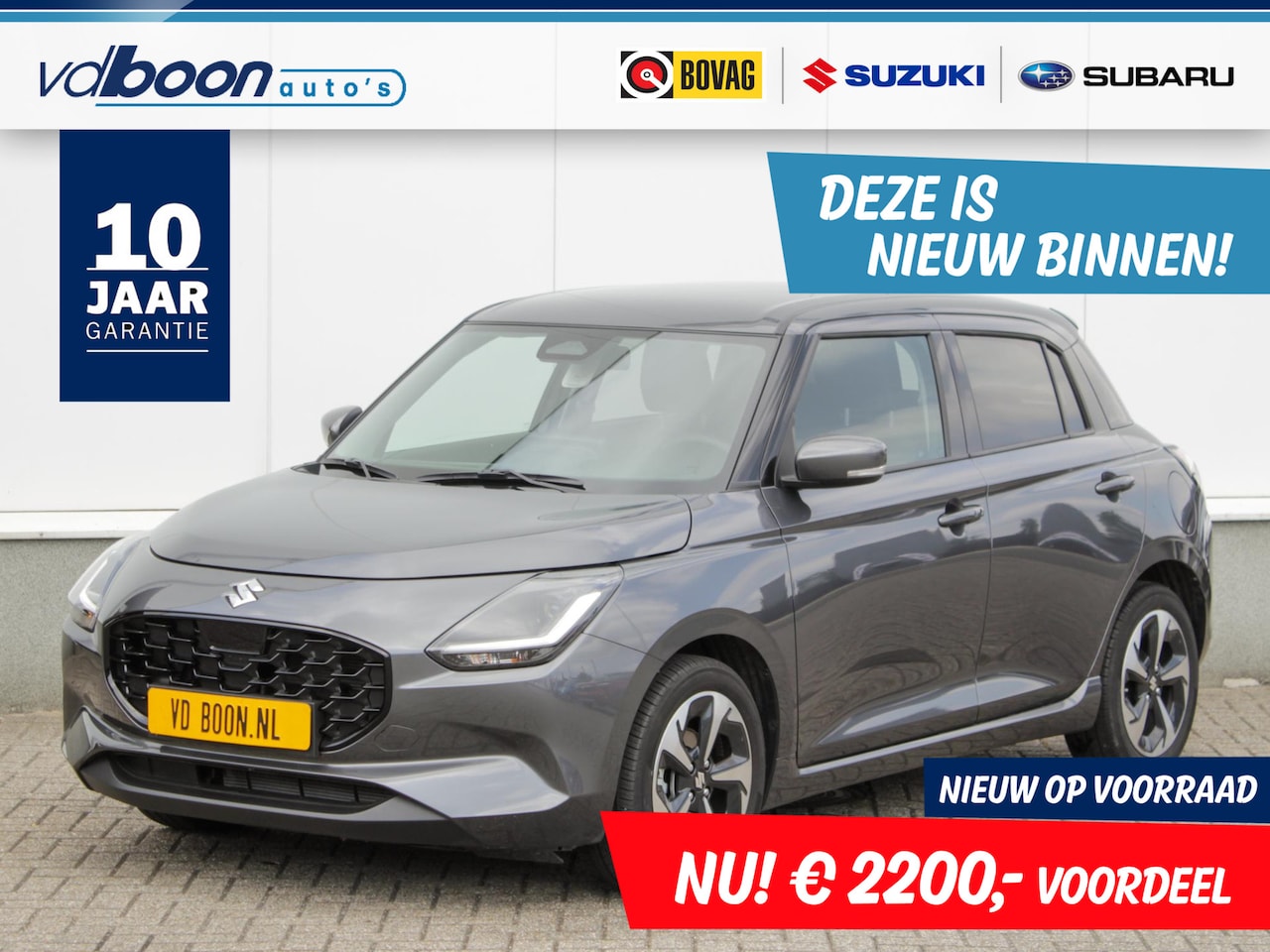 Suzuki Swift - 1.2 Style Smart Hybrid | € 2200,- DEALERKORTING! | Snel Rijden! - AutoWereld.nl