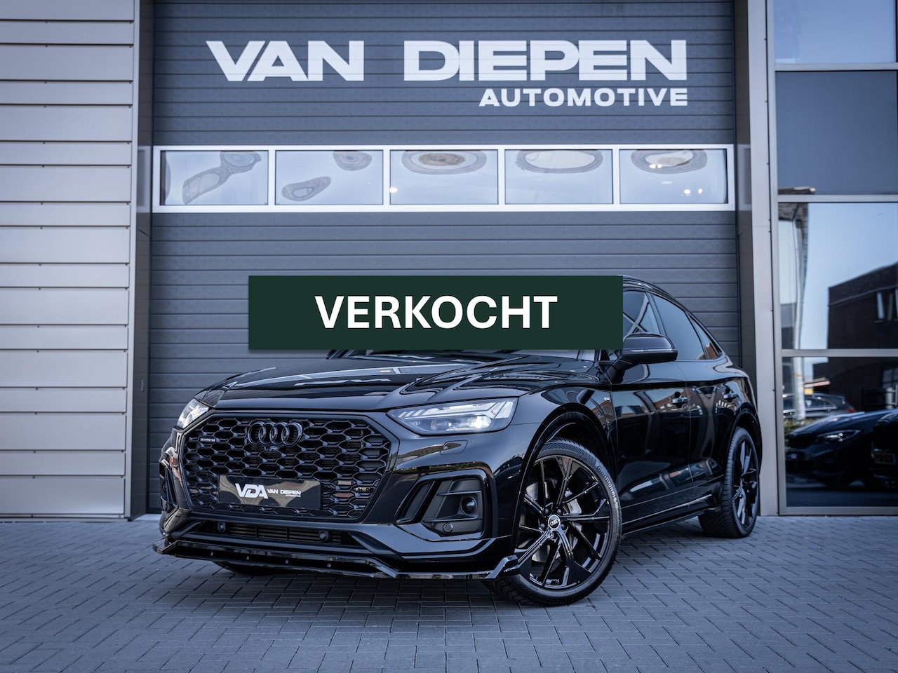 Audi Q5 Sportback - 55 TFSI e S edition Luchtvering | Black Optics | Trekhaak - AutoWereld.nl