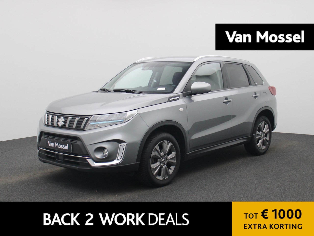 Suzuki Grand Vitara - 1.5 Luxe+ 2WD A/T | CAMERA | KLIMAATREGELING | STOELVERWARMING | KEYLESS | ADAPTIVE CRUISE - AutoWereld.nl